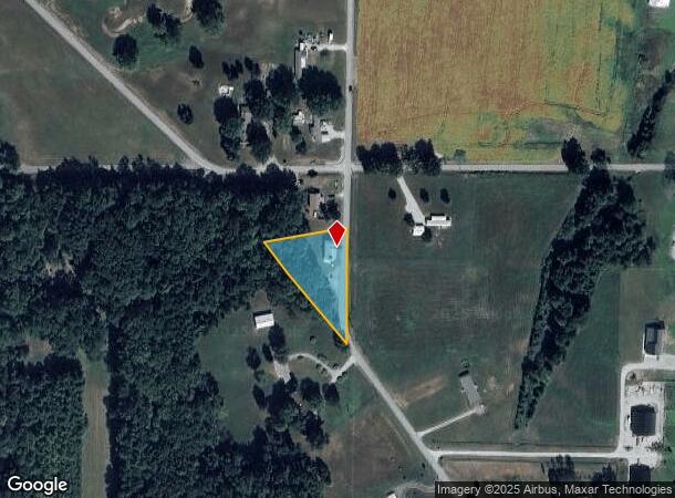 1602 S Bloomington Trail Rd, Scottsburg, IN Parcel Map