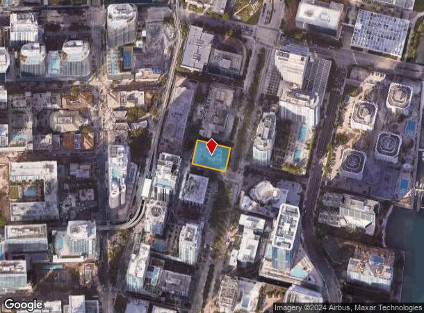  888 Brickell Ave, Miami, FL Parcel Map