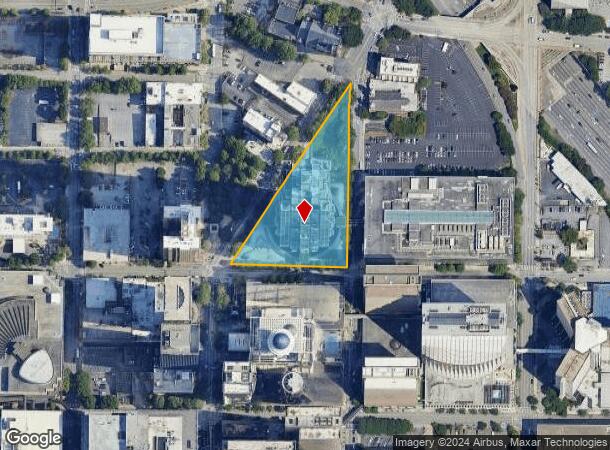  303 Peachtree St Ne, Atlanta, GA Parcel Map