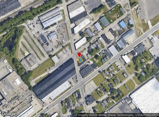  424 N Irwin St, Dayton, OH Parcel Map