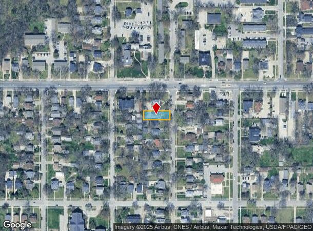  1144 36Th St, Des Moines, IA Parcel Map