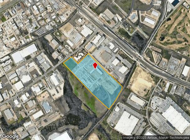 1100 Winchell Dr, Waco, TX Parcel Map