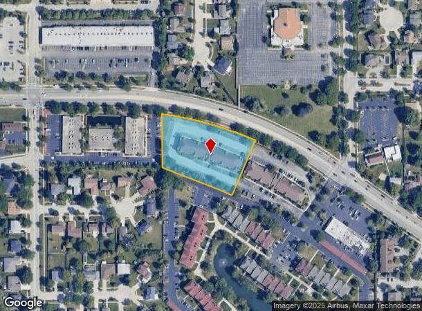  825 E Golf Rd, Arlington Heights, IL Parcel Map