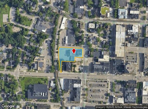 117 N 1St St, Ann Arbor, MI Parcel Map