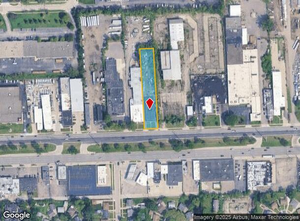 21460 W 8 Mile Rd, Southfield, MI Parcel Map