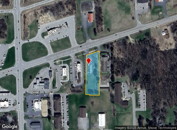 2819 W Lansing Rd, Perry, MI Parcel Map