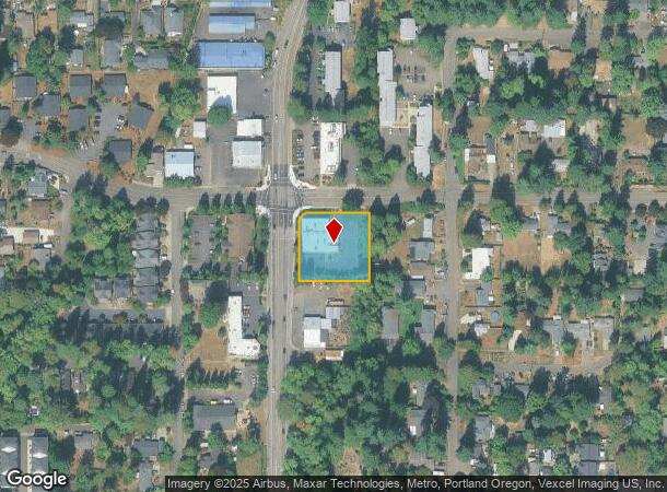  8564 Sw Locust St, Portland, OR Parcel Map