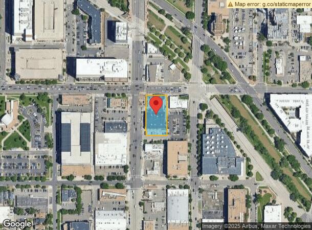  550 N Broadway, Denver, CO Parcel Map