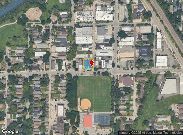  1617 Simpson St, Evanston, IL Parcel Map