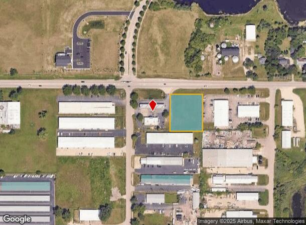 171 E Higgins Rd, Gilberts, IL Parcel Map