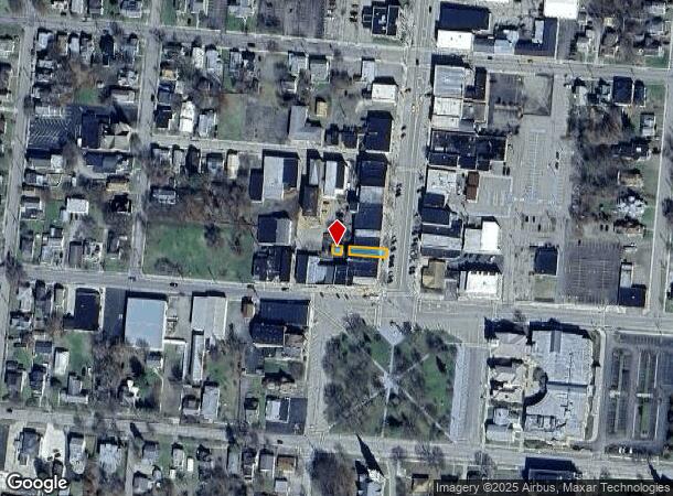 9 Liberty St, Bath, NY Parcel Map