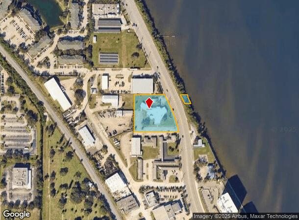 1250 S Harbor City Blvd, Melbourne, FL Parcel Map