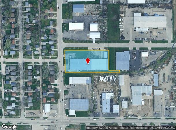 725 25Th St N, Fargo, ND Parcel Map