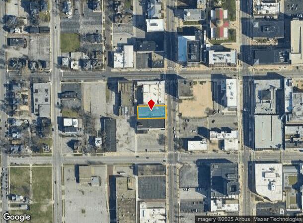 215 S Lafayette Blvd, South Bend, IN Parcel Map