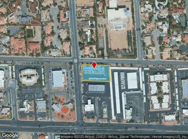 2400 S Cimarron Rd, Las Vegas, NV Parcel Map