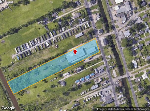 5538 W Main St, Houma, LA Parcel Map