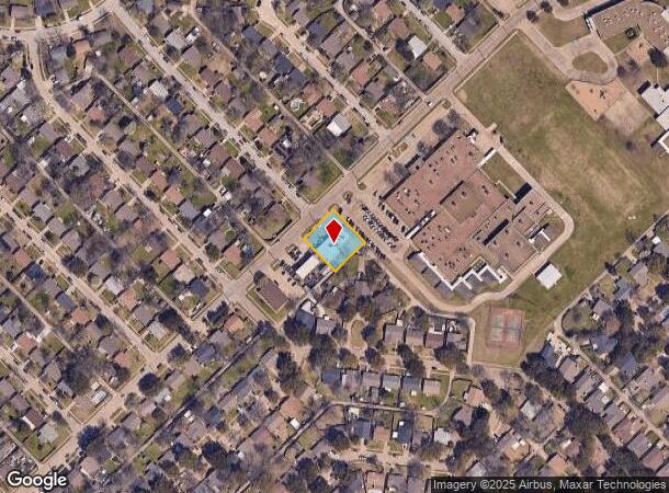 522 Nickens Rd, Garland, TX Parcel Map