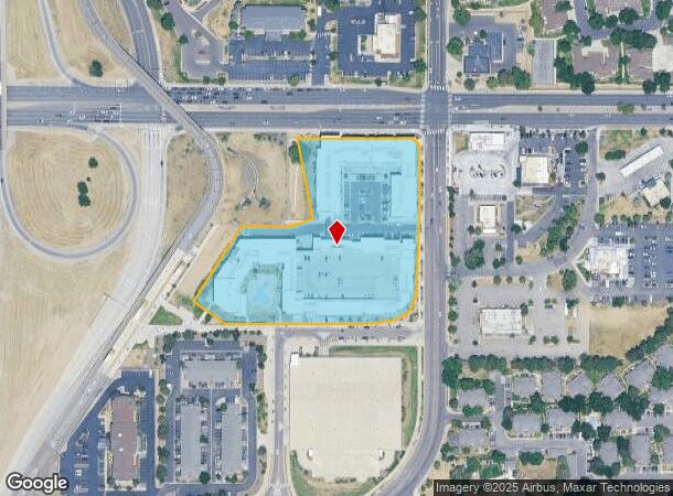  2337 S Blackhawk St, Aurora, CO Parcel Map