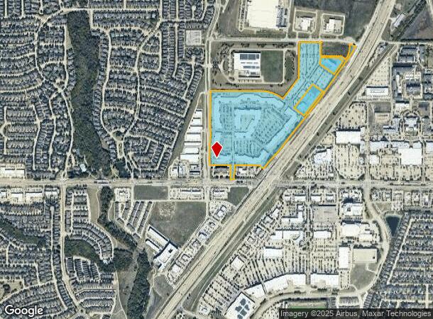  820 W Stacy Rd, Allen, TX Parcel Map