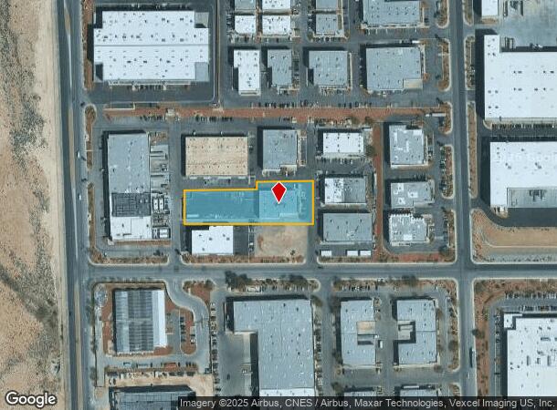 2620 W Brooks Ave, North Las Vegas, NV Parcel Map