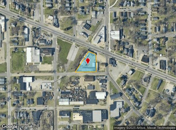  1612 Lincoln Way W, South Bend, IN Parcel Map