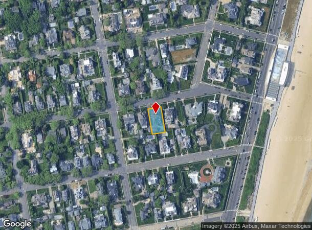 21 Tuttle Ave, Spring Lake, NJ Parcel Map