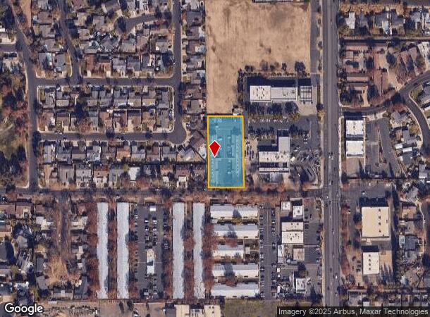  2125 Wylie Dr, Modesto, CA Parcel Map