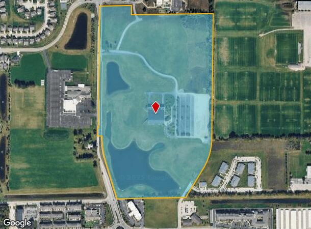  5801 S Main St, Whitestown, IN Parcel Map