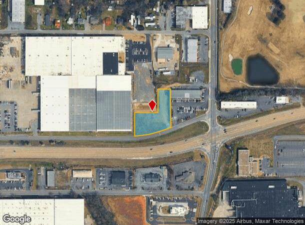  413 Gillum Dr, Dalton, GA Parcel Map