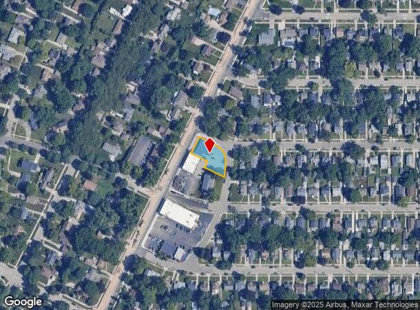  2468 Plainfield Ave Ne, Grand Rapids, MI Parcel Map