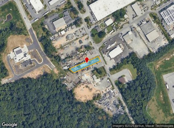 7194 Montevideo Rd, Jessup, MD Parcel Map