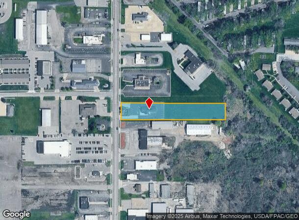  1416 Scott St, Napoleon, OH Parcel Map