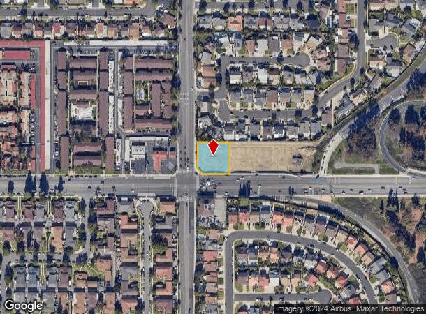  2501 E Ball Rd, Anaheim, CA Parcel Map