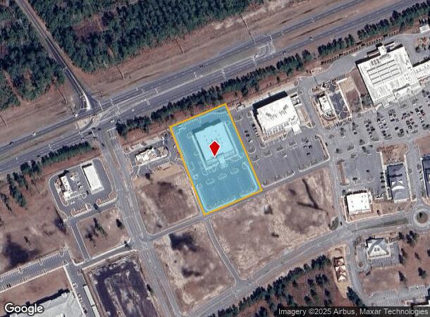 1176 E Cutlar Xing, Leland, NC Parcel Map