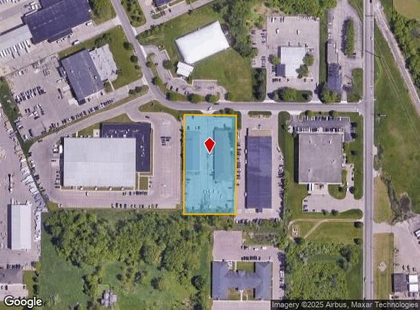  5918 Enterprise Dr, Lansing, MI Parcel Map