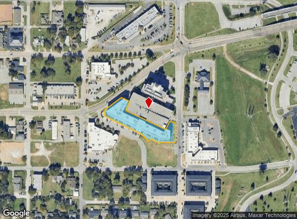  727 E Main Pl, Jenks, OK Parcel Map