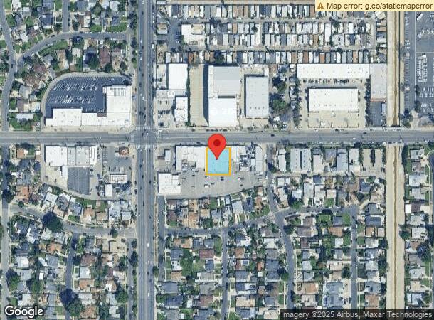  16830 Saticoy St, Van Nuys, CA Parcel Map