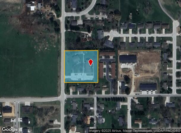 1206 Locust Rd, Decorah, IA Parcel Map