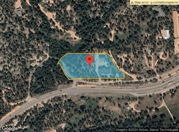  12424 Big Timber Dr, Conifer, CO Parcel Map