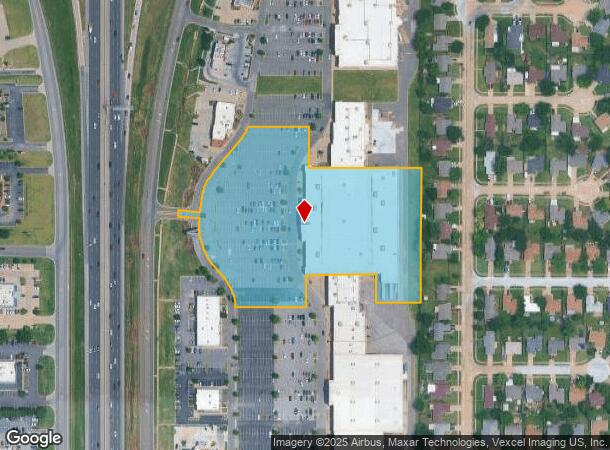  2400 S Service Rd, Moore, OK Parcel Map