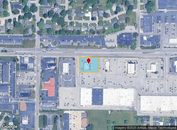  1825 W Mcgalliard Rd, Muncie, IN Parcel Map