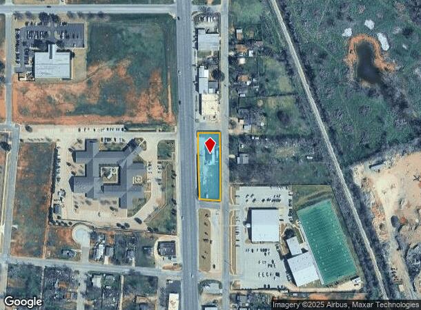  1699 N Treadaway Blvd, Abilene, TX Parcel Map