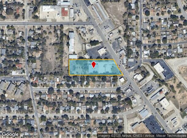  1829 Goliad Rd, San Antonio, TX Parcel Map