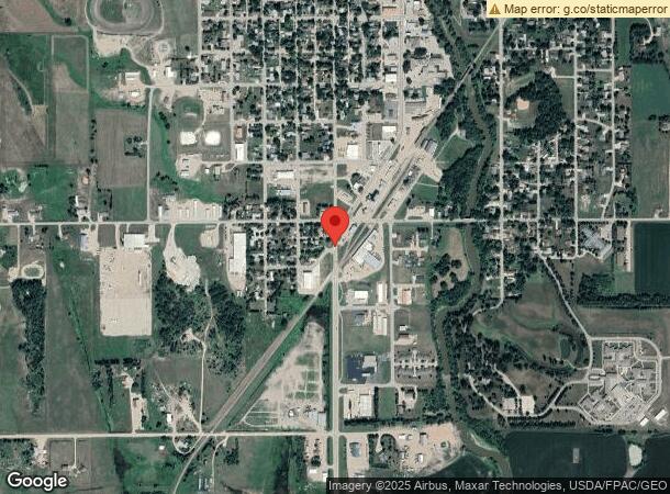  1301 Main St, Lisbon, ND Parcel Map