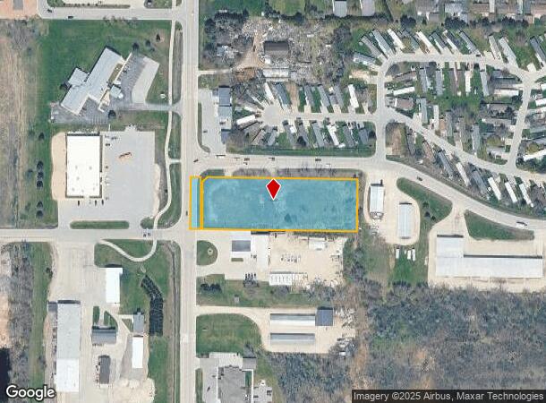  447 N Main St, Sheboygan Falls, WI Parcel Map