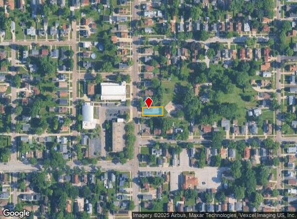  725 High St, Aurora, IL Parcel Map