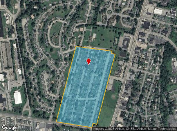Coddington Hwy, Middletown, RI Parcel Map