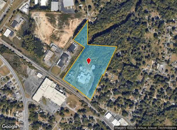  2050 W Poplar St, Gastonia, NC Parcel Map