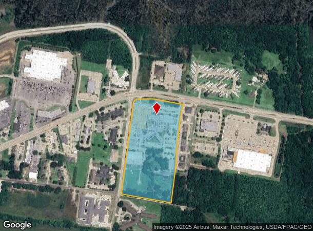  6300 Main St, Zachary, LA Parcel Map