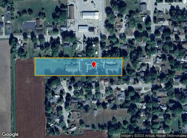  224 Pine St, Breckenridge, MI Parcel Map